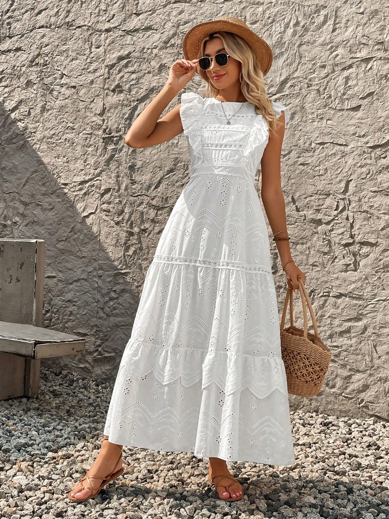 Vestido Amanda Tecido Laise Longo Manga Princesa Forrado