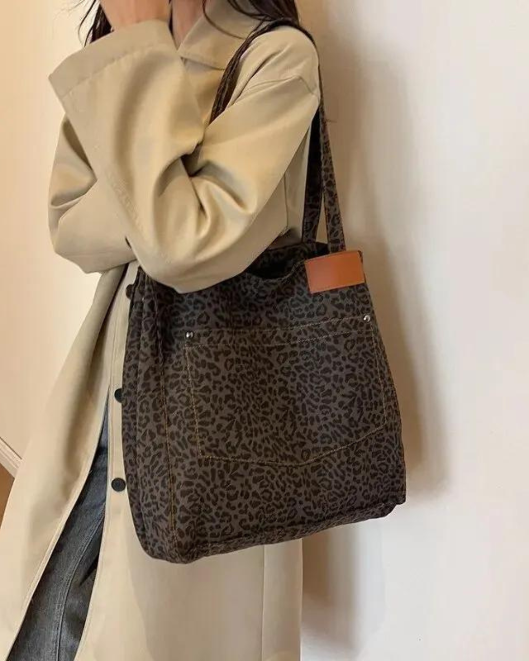 Bolsa Saco Leopardo