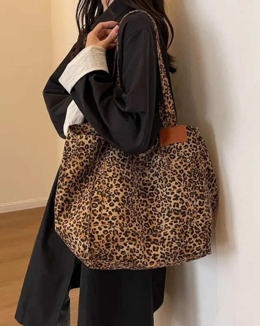 Bolsa Saco Leopardo