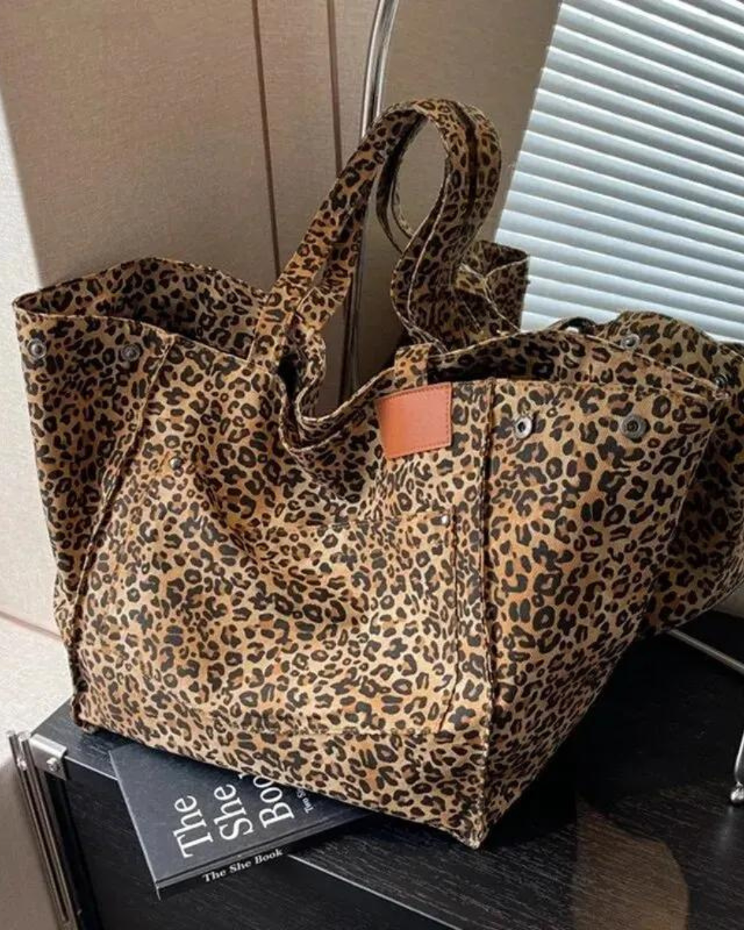 Bolsa Saco Leopardo