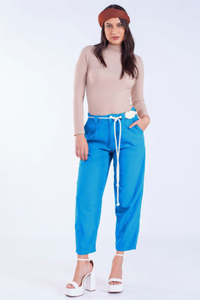 CALÇA SLOUCHY CÓS ALTO