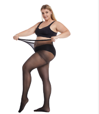 MEIA CALÇA FIO 15 PLUS SIZE