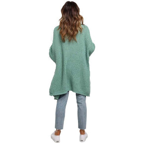 Cardigan Alongado Poppy - Verde