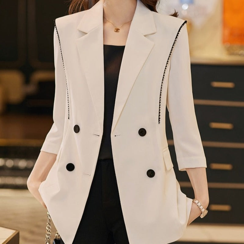 Blazer Santorini Slim Marta -Tres Quartos