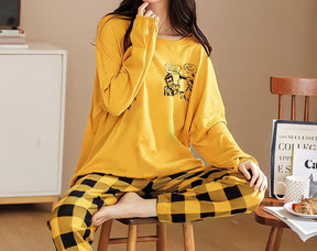 Pijama FILOMENA - Amarelo 2