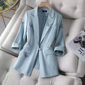 Blazer Santorini Michel - Branco