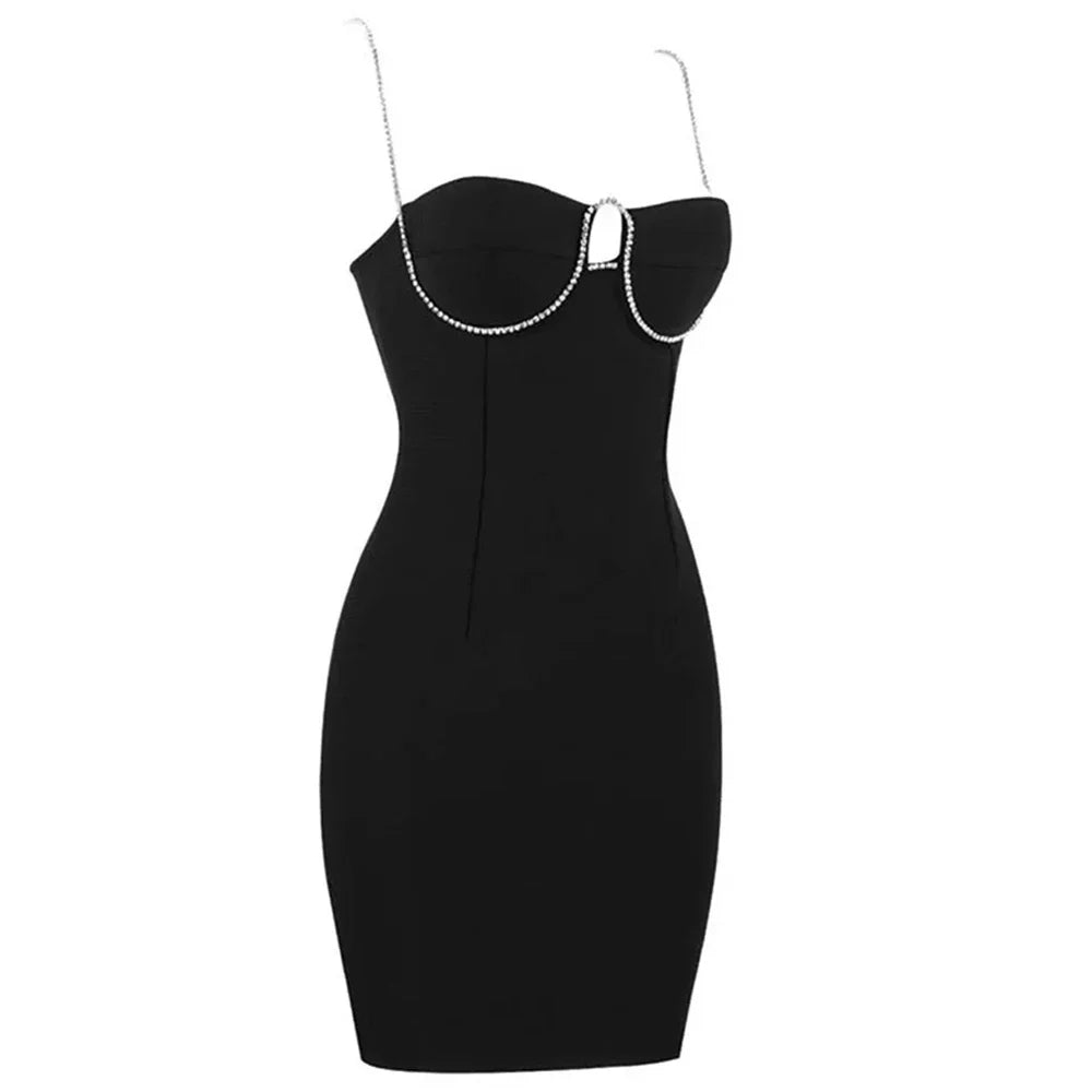 Vestido busto bordado - Luxo