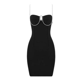 Vestido busto bordado - Luxo