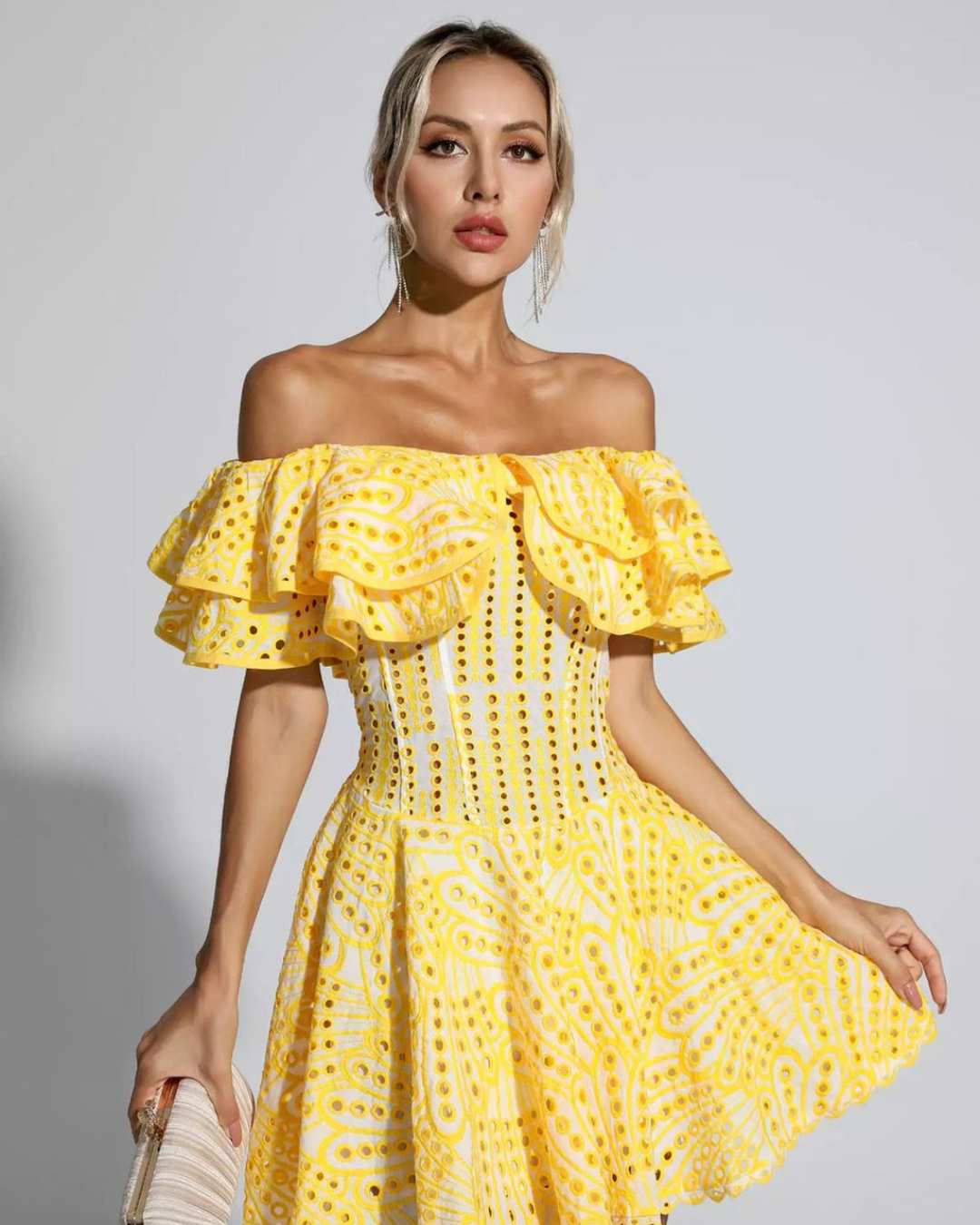 Vestido Jasmine Amarelo