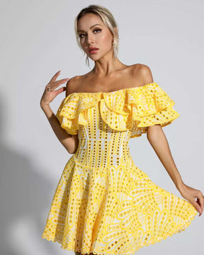 Vestido Jasmine Amarelo