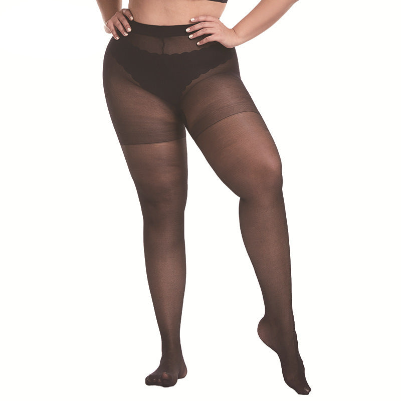 MEIA CALÇA FIO 15 PLUS SIZE