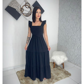 Vestido Camila Longo Luxo