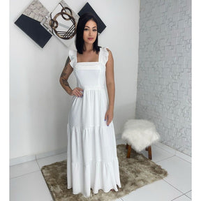 Vestido Camila Longo Luxo