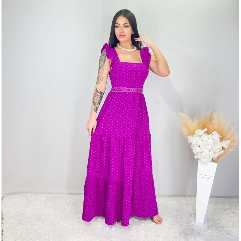 Vestido Camila Longo Luxo