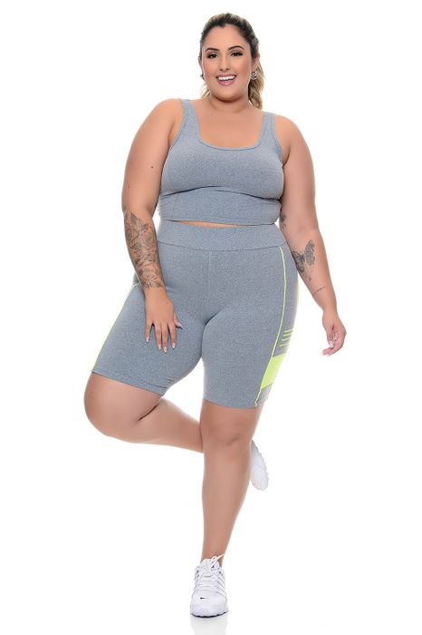 Conjunto Plus Size Fit Proteção UV 50+