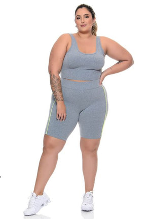 Conjunto Plus Size Fit Proteção UV 50+