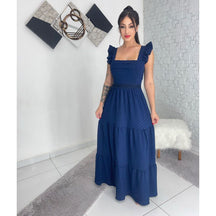 Vestido Camila Longo Luxo